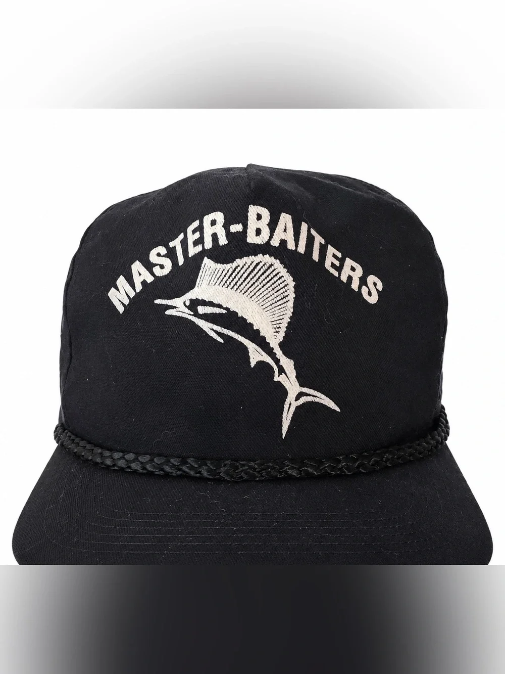 Vintage “Master-Baiters” Novelty Innuendo Trucker Cap